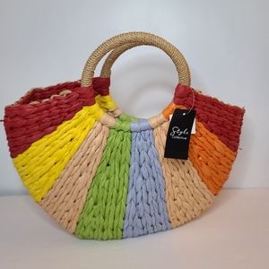 Style Collective Bag.  New with Tags. Material: 100% Paper